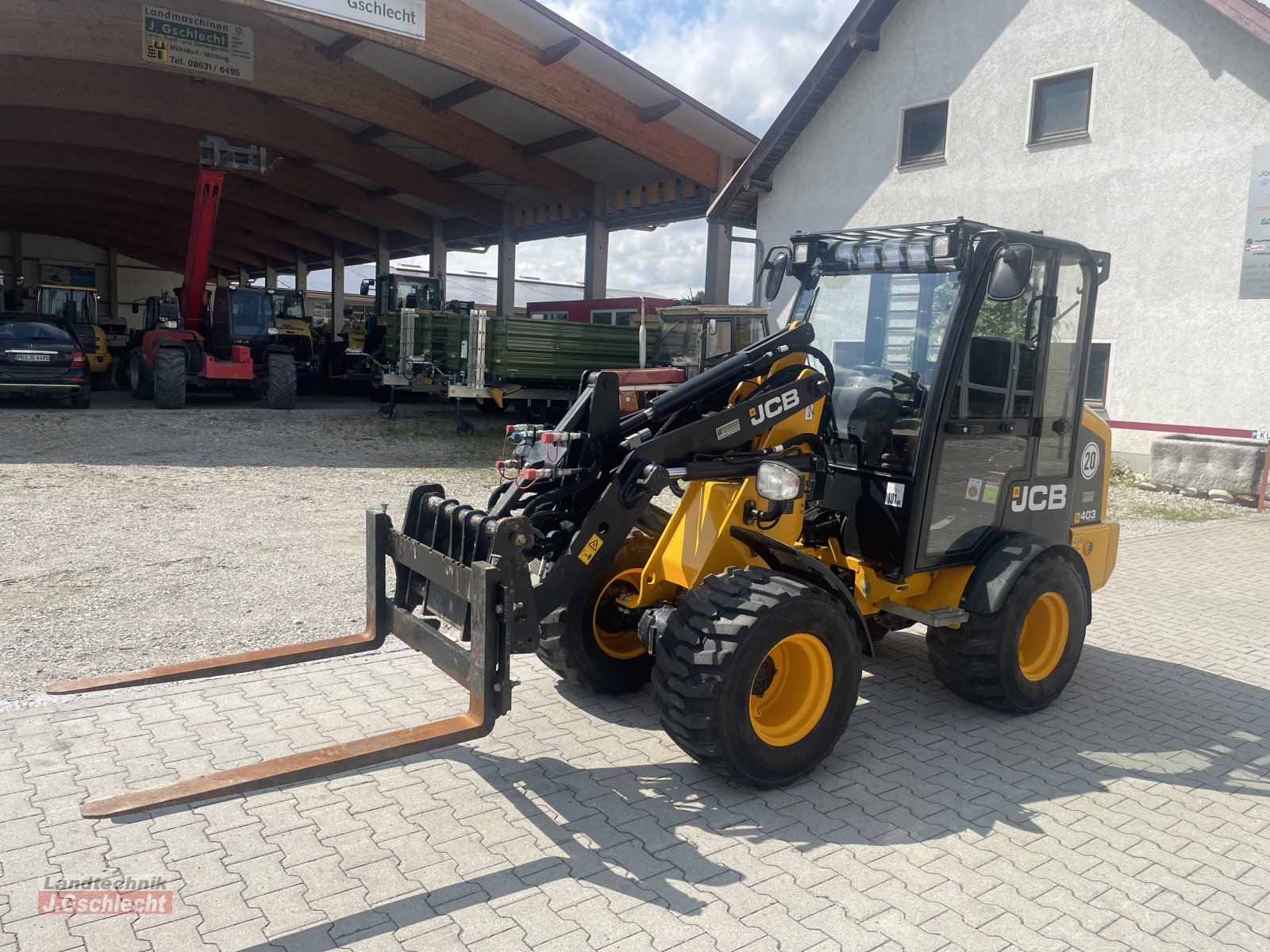 JCB 403 Smart Power Radlader – Bild 3