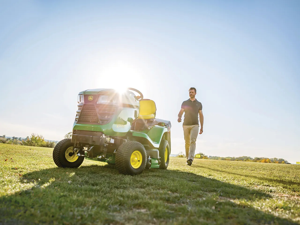 John Deere X350R Aufsitzmäher – Bild 4